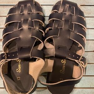 Sun-San Navy Blue Sandals